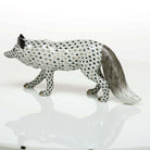 Herend Silver Fox Figurine — additional view