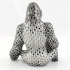 Herend Silverback Gorilla Figurine — additional view