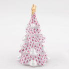 Herend Simple Christmas Tree Figurine – Raspberry, alternate view