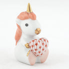 Herend Sitting Unicorn Figurine – Rust, alternate view