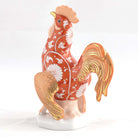 Herend Small Cocky Rooster Figurine – Chrysanthemum, alternate view