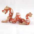 Herend Small Dragon Figurine – Chrysanthemum, alternate view
