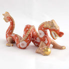 Herend Small Dragon Figurine – Chrysanthemum, alternate view