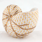 Herend Small Nautilus Figurine – Butterscotch, alternate view
