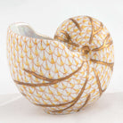 Herend Small Nautilus Figurine – Butterscotch, alternate view