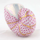 Herend Small Nautilus Figurine – Raspberry, alternate view
