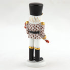 Herend Small Nutcracker W/Candy Cane Figurine – Chocolate, alternate view