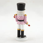 Herend Small Nutcracker W/Candy Cane Figurine – Raspberry, alternate view