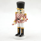 Herend Small Nutcracker W/Candy Cane Figurine – Rust, alternate view