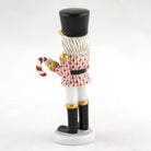 Herend Small Nutcracker W/Candy Cane Figurine – Rust, alternate view