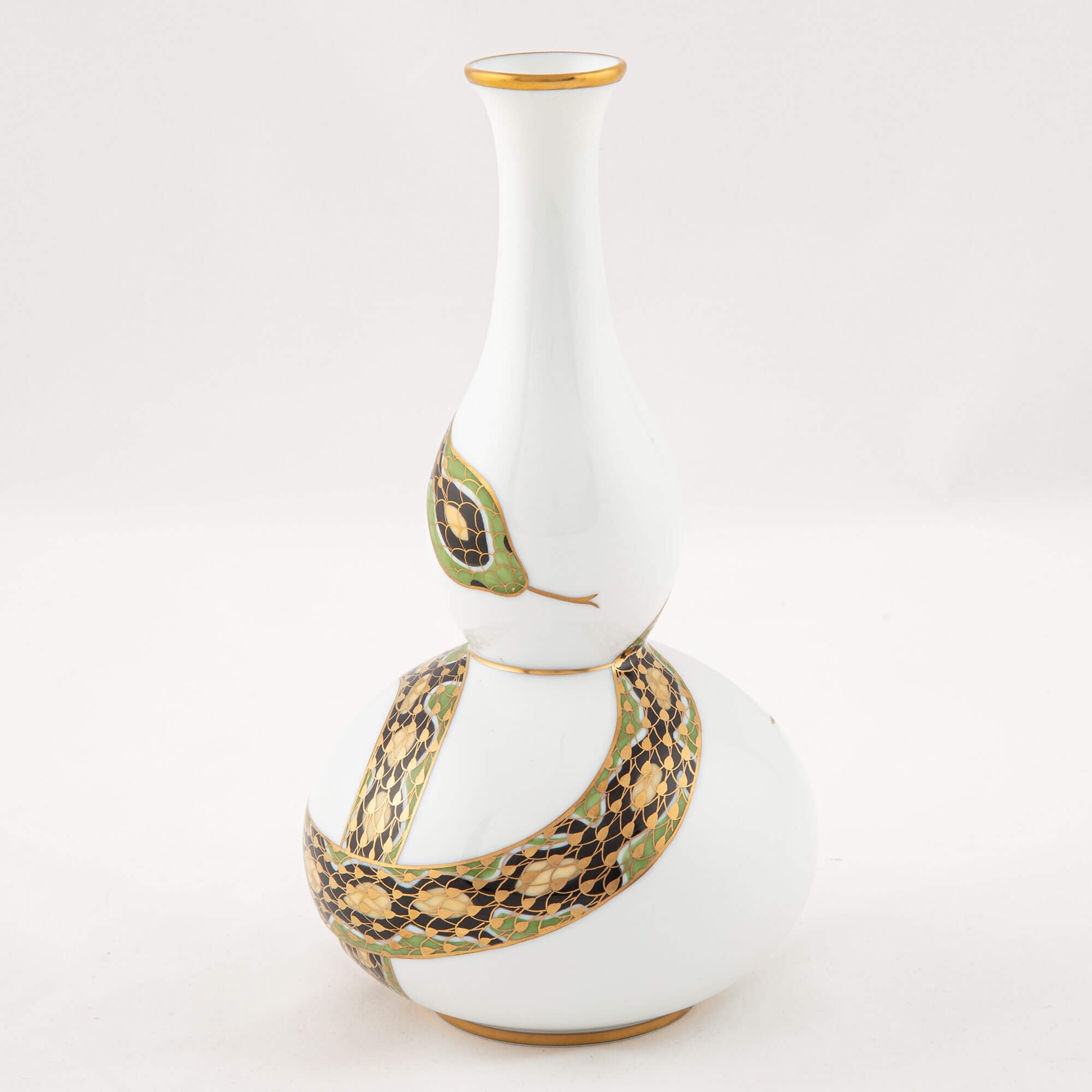 Herend Snake Vase — additional view