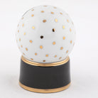 Herend Snow Globe Figurine – Black, alternate view