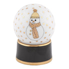 Snow Globe Figurine in hand-painted Butterscotch porcelain by Herend of Hungary
