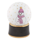 Herend Snow Globe in Raspberry