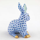 Herend Snowshoe Hare Figurine – Sapphire, alternate view
