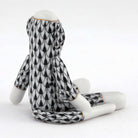 Herend Sock Monkey Figurine – Black, alternate view