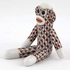 Herend Sock Monkey Figurine – Chocolate, alternate view