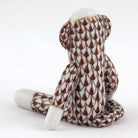Herend Sock Monkey Figurine – Chocolate, alternate view