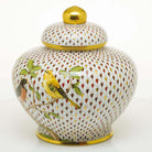 Herend Songbird Ginger Jar — additional view