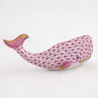 Herend Sperm Whale Figurine – Raspberry, alternate view