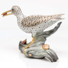 Herend Spotted Sandpiper on Driftwood Figurine — additional view