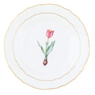 Herend Spring Bulbs Dessert Plate Tulip in Multicolor - Hand-painted Hungarian porcelain by Herend. Paris Tableware.