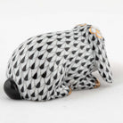 Herend Spring Bunny Figurine – Black, alternate view