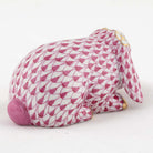 Herend Spring Bunny Figurine – Raspberry, alternate view