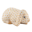 Herend Spring Bunny in Butterscotch - Hand-painted Hungarian porcelain by Herend. Paris Tableware.
