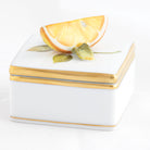 Herend Square Box with Orange — additional view