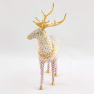 Herend Stag with Flower Garland Figurine — additional view
