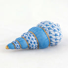 Herend Staircase Shell Figurine – Blue, alternate view