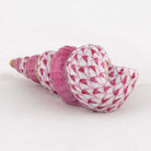 Herend Staircase Shell Figurine – Raspberry, alternate view