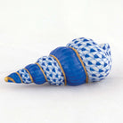Herend Staircase Shell Figurine – Sapphire, alternate view