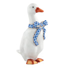 Standing Duck Figurine in hand-painted Sapphire porcelain by Herend of Hungary