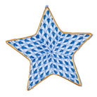 Star Figurine in hand-painted Sapphire porcelain by Herend of Hungary