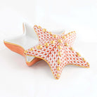 Herend Starfish Box – Rust, alternate view
