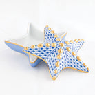 Herend Starfish Box – Sapphire, alternate view