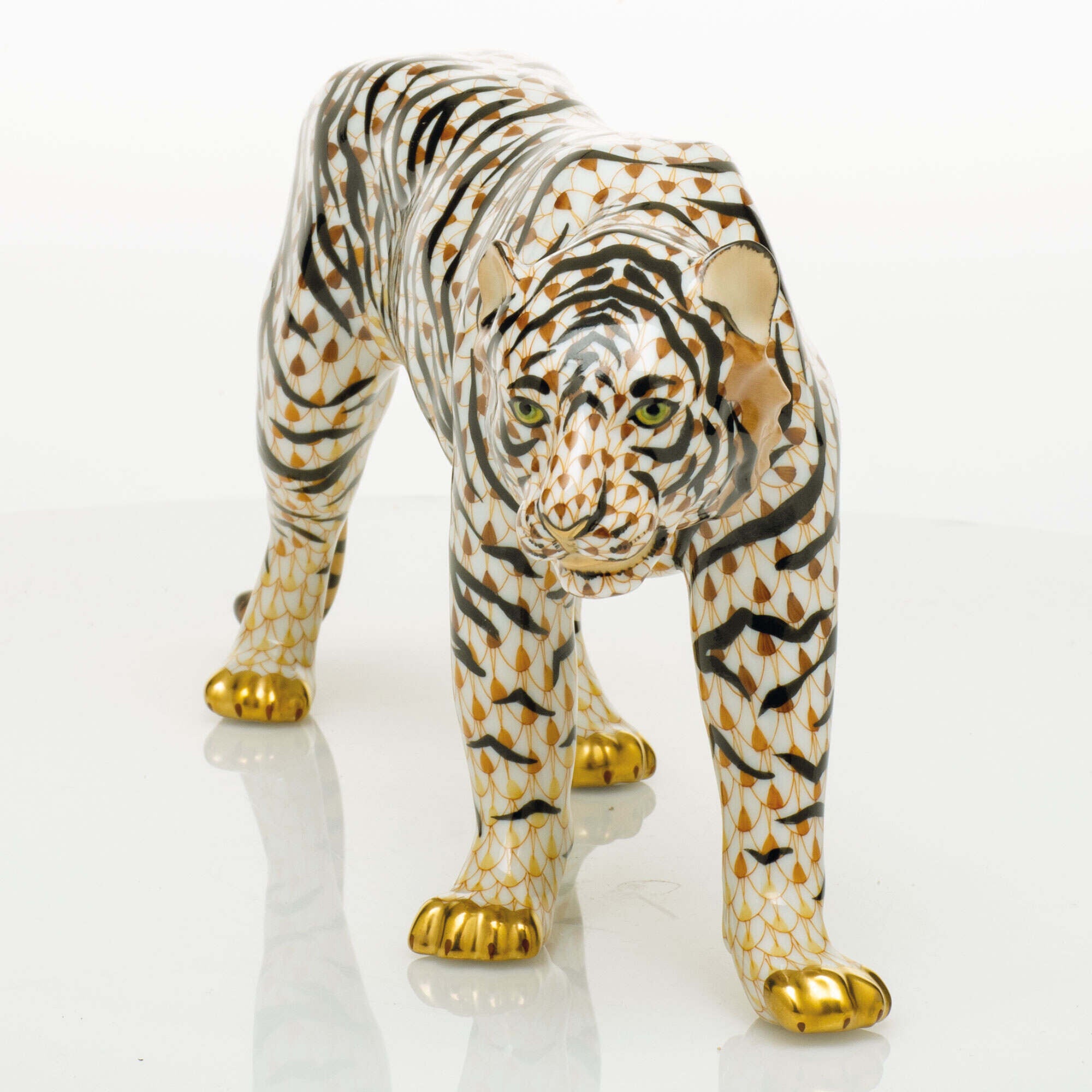 Herend Sumatran Tiger Figurine — additional view