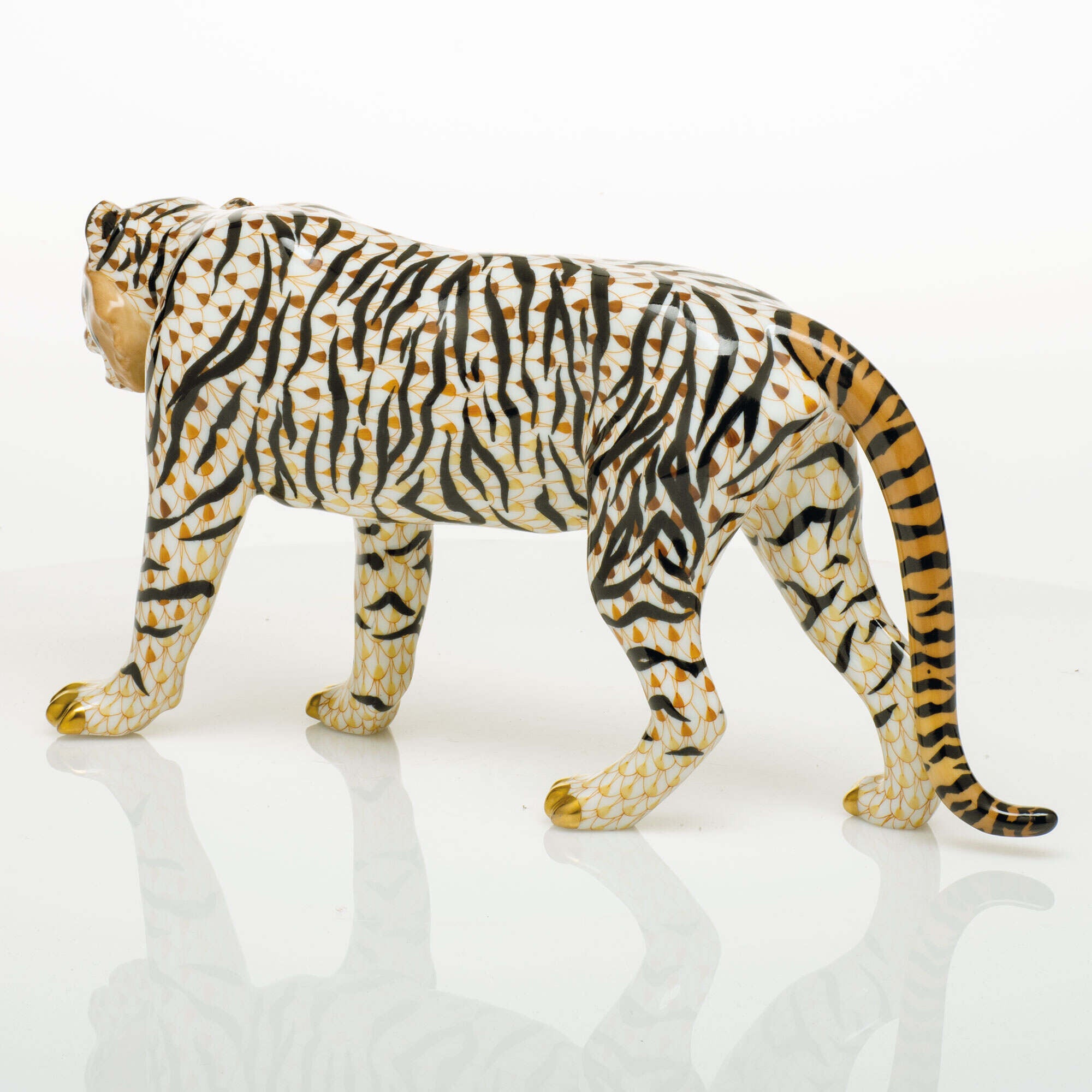 Herend Sumatran Tiger Figurine — additional view