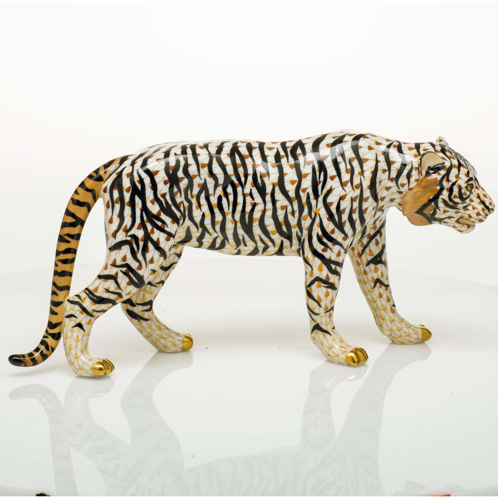 Herend Sumatran Tiger Figurine — additional view