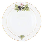 Herend Summer Harvest Dessert Plate Blackberry in Multicolor - Hand-painted Hungarian porcelain by Herend. Paris Tableware.