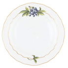 Herend Summer Harvest Dessert Plate Blueberry in Multicolor - Hand-painted Hungarian porcelain by Herend. Paris Tableware.