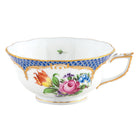 Herend Printemps Blue Border Tea Cup Cup & Saucer Set, alternate view