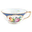Herend Printemps Blue Border Tea Cup, alternate view