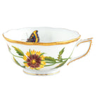 Multicolor (10) fishnet Tea Cup Cup & Saucer Set figurine, hand-painted Herend porcelain with 24k gold accents