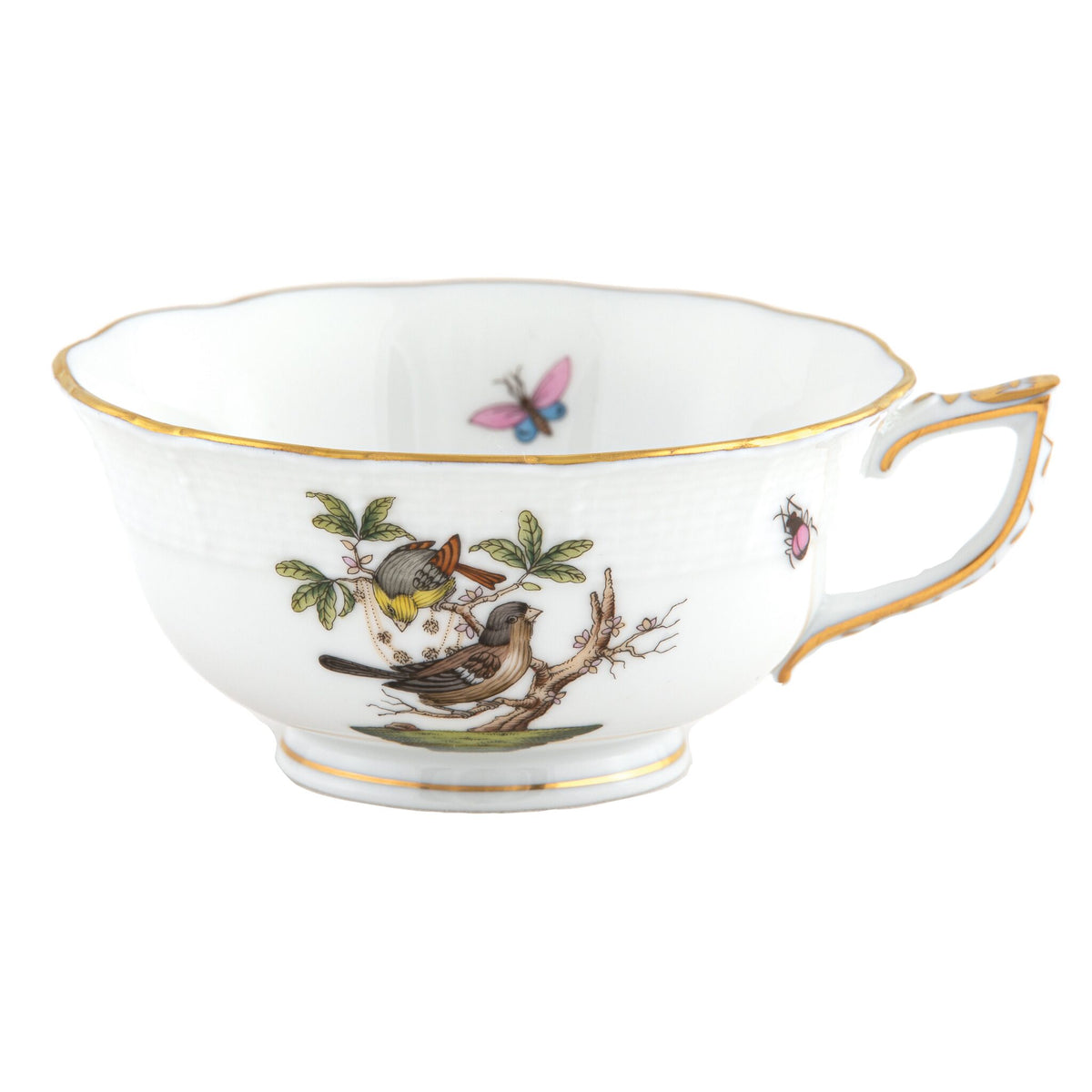 Herend Rothschild Bird Tea Cup Cup & Saucer Set, alternate view