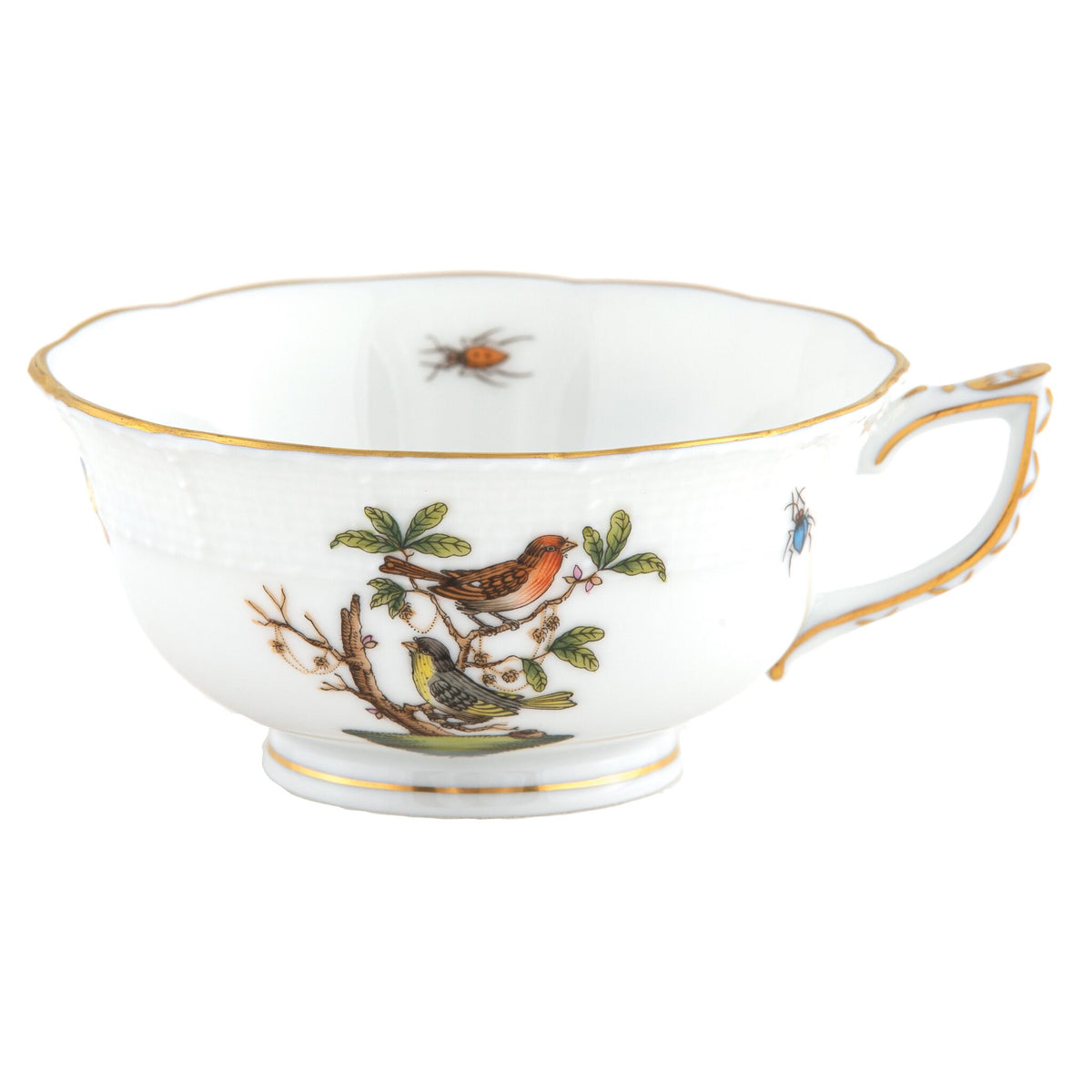 Herend Rothschild Bird Tea Cup Cup & Saucer Set, alternate view