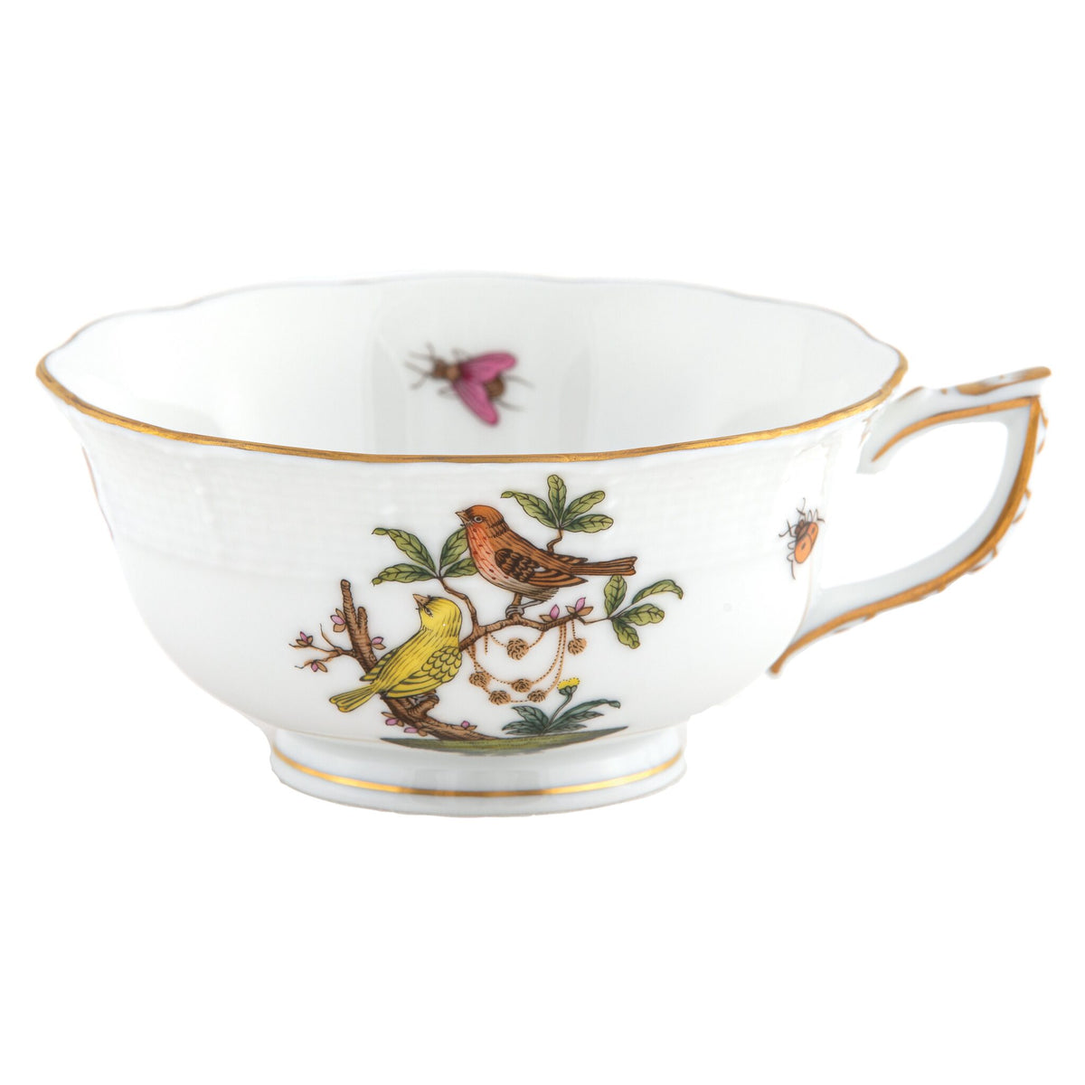 Herend Rothschild Bird Tea Cup Cup & Saucer Set, alternate view