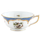Herend Rothschild Bird Blue Border Tea Cup Cup & Saucer Set, alternate view